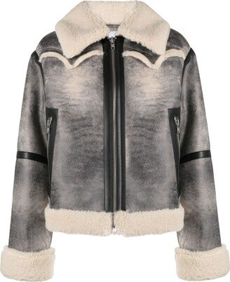 Lessie faux-shearling jacket