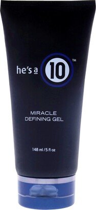 He Is A 10 Miracle Defining Gel by Its A 10 for Men - 5 oz Gel