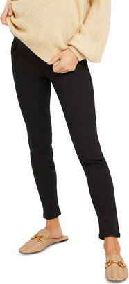 Indigo Blue Skinny Maternity Ankle Jeggings