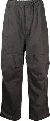 Straight-Leg Cut Trousers-AD