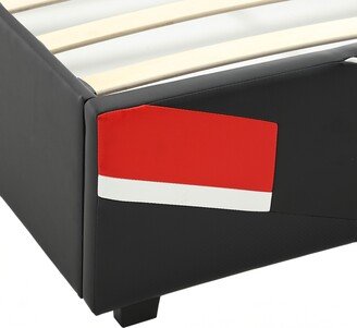 Orion eSports Gaming Bed Frame, Black/Red, Full