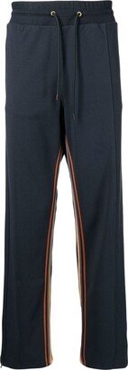 Wide-Leg Cotton Track Pants-AC