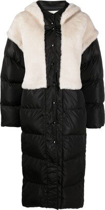 Ember shearling padded coat