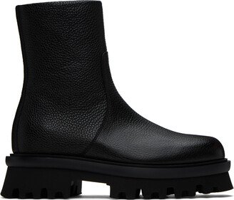 Black Metropolitan Combat Boots