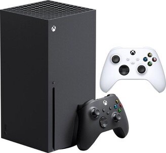 Microsoft Xbox Series X 1TB Gaming Console & White Controller (Total of 2 Controllers Included)