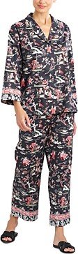 Kana Print Cotton Pajama Set