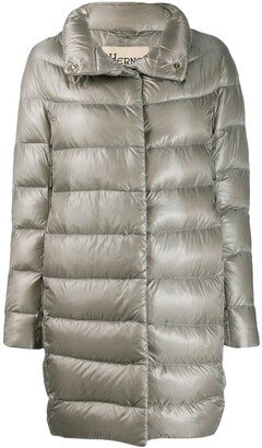 Glossy Puffer Jacket