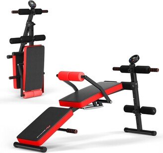 Multi-Functional Foldable Weight Bench Adjustable Sit-up Board