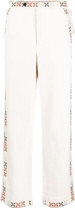 Prisma straight-leg trousers