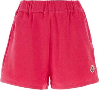 Elastic Waistband Shorts-AD