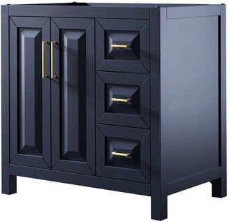 Daria 36-inch Single Vanity, No Top, No Mirror