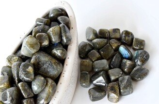 Labradorite Tumbled Stones, Healing Crystals, Stones in Pack