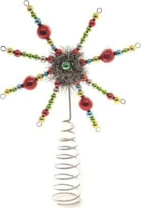 Tree Topper Finial 10.75 Merry & Bright Starburst Tree Topper - Tree Toppers