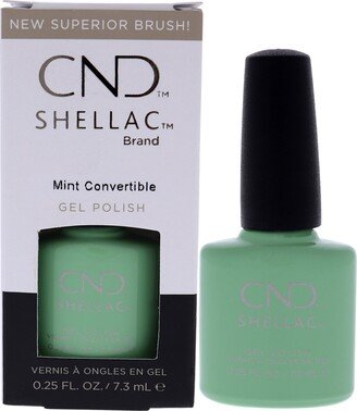 Shellac Nail Color - Mint Convertible by for Women - 0.25 oz Nail Polish