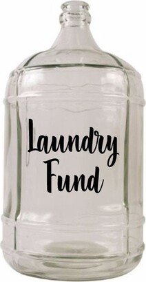 Laundry Fund Decal/Change Sticker Label Lost Keep The Savings Money Bank Labels Spare