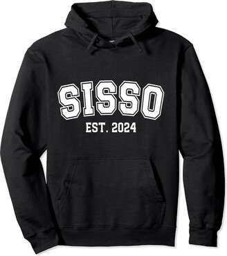 Generic Sisso Est. 2024 Promoted to Sister Family 2024 Pullover Hoodie