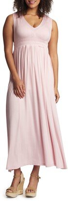 Valeria Maternity/Nursing Maxi Dress