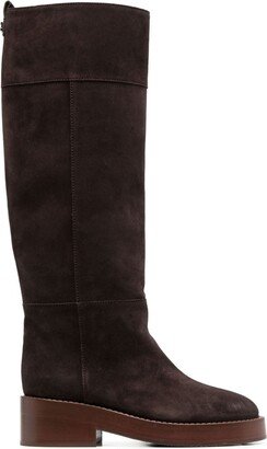 60mm Suede Knee-Length Boots