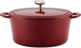 6-Qt. Enameled Cast Iron Dutch Oven & Lid