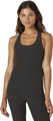 Spacedye Step Up Racerback Tank (Darkest Night) Women's Clothing