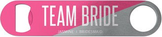 Bottle Openers: Team Bride Bottle Opener, Beige