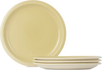 Jars Céramistes Yellow Cantine Small Plate Set, 4 pcs