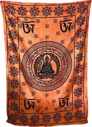 Tapestries, Psychedelic Tapestry, Buddha Decor, Dorm Mandala Hanging, Home Bed Overlay, Meditation