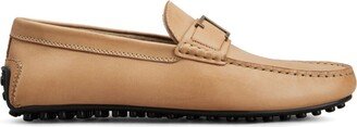 T Timeless logo-plaque loafers