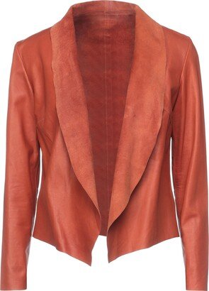 Suit Jacket Brick Red-AB