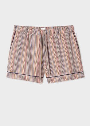 Women's Signature Stripe Cotton Pyjama Shorts