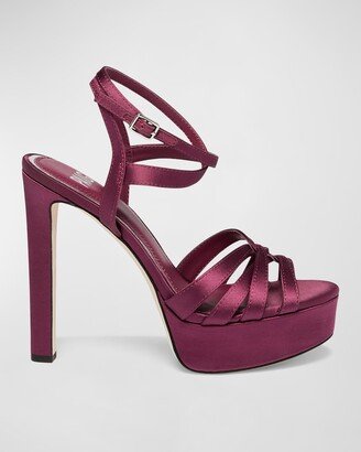 Charlee Sandals in Satin