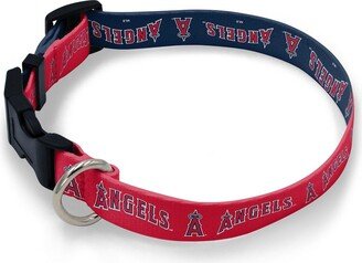 Wincraft Los Angeles Angels Medium Adjustable Pet Collar - Red, Blue