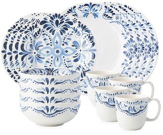 Iberian Ceramic 16-Piece Dinnerware Set