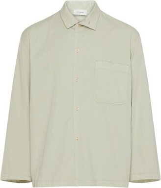 Stand collar shirt