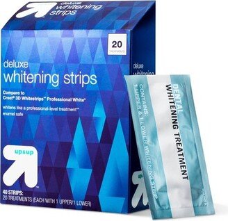 Deluxe Whitening Strips - 20 Day Treatment - 40ct - up & up™