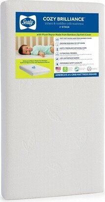 Cozy Brilliance Breathable 2-Stage Crib Mattress and Toddler Mattress