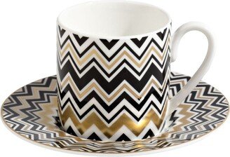 Zig Zag coffee cup (set of 2)