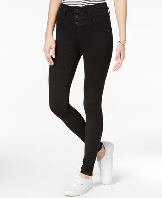 Juniors' High-Waist Skinny Ponte Pants