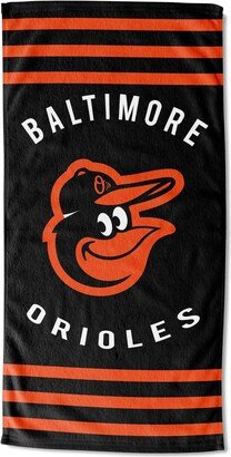 The Northwest Group, LLC MLB 720 Orioles Stripes Beach Towel - 30x60