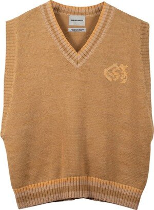 Pas Une Marque Knitted Vest Lucuma