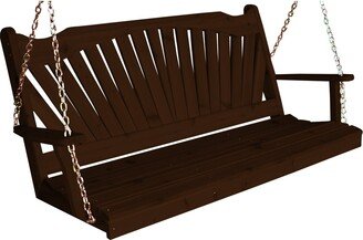 Kunkle Holdings, LLC Pine 4' Fanback Swing