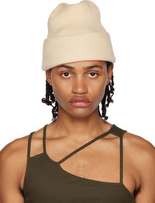 K.NGSLEY Beige BB Beanie