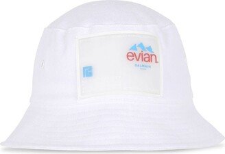 Evian-patch bucket hat