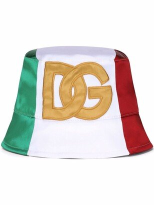 Italia logo-path bucket hat