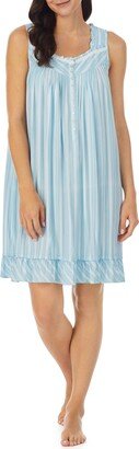 Stripe Short Nightgown