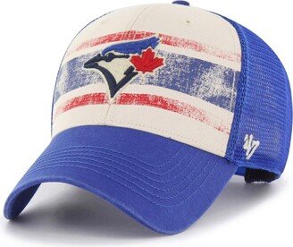 Men's Royal Toronto Blue Jays Breakout Mvp Trucker Adjustable Hat