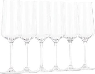 Bernadotte Champagne Flute Set, 6 pcs