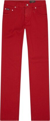 Stretch Cotton Trousers