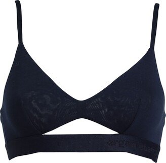 ORGANIC BASICS Tencel™ Lite Bralette Bra Navy Blue