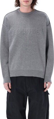 Lounge Logo Detailed Knitted Sweatshirt